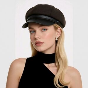 🆕️ NEWSBOY CAP - BLACK